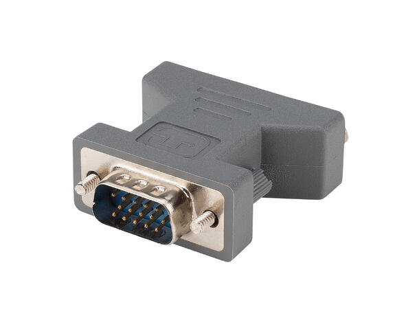 BASIC DVS2-FM DVI Hun til VGA Han Sort