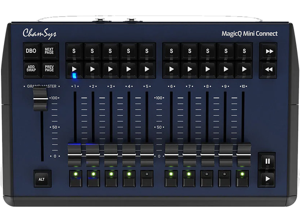 CHAMSYS MagicQ Mini Connect DMX 512, ArtNet, Control surface