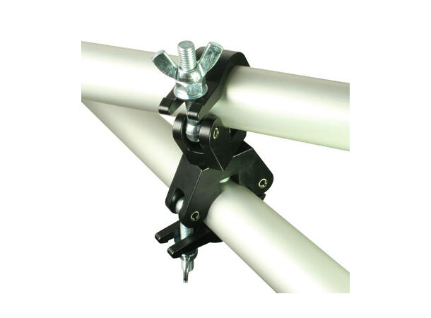 DOUGHTY swivel clamp slim 360° Sort. SWL 750Kg