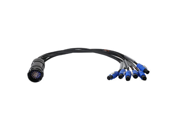 ELUMEN8 Socapex 19-Pin Male - PowerCON 1.5mm Fan-Out Cable