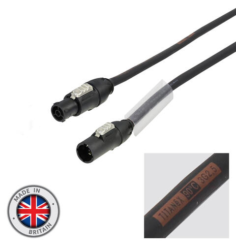 ELUMEN8 True1 Linkkabel 2,5mm2, H07RN-F, NEUTRIK True1 TOP