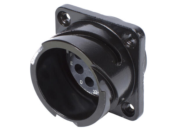 HICON HI-LK008MP 8-pin LK han, Chassis NB! kontakter kjøpes separat