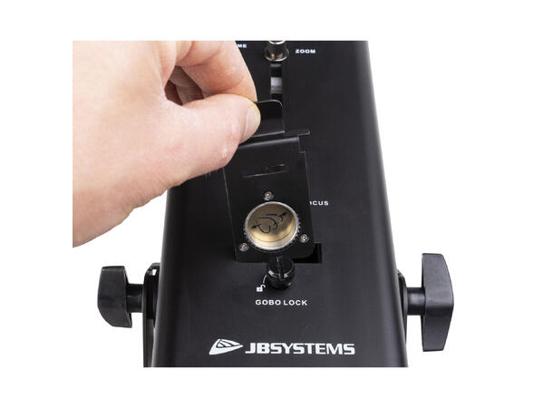 JB SYSTEMS  ROTOGOBO ZOOM Goboprojektor 50W, med roterende gobo