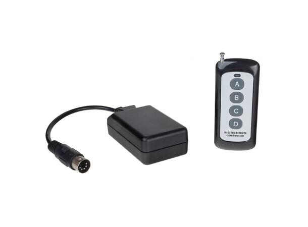 JB Systems YETI Mk2 Snømaskin, 1200W DMX og trådløs fjernkontroll