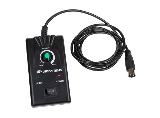 JB Systems YETI Mk2 Snømaskin, 1200W DMX og trådløs fjernkontroll