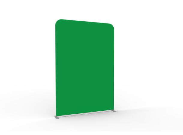 KAGU Backdrop Chromakey/Grå + Sort/Hvit H: 220cm x B: 150cm. Inkl. 2 x trekk