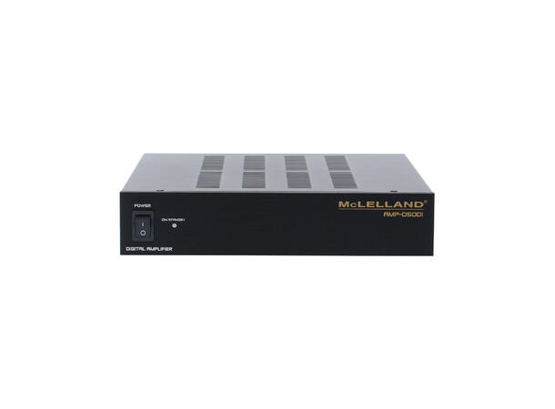 MCLELLAND AMP-D50Di Forsterker 2 x 50W, Dante