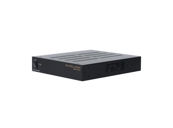 MCLELLAND AMP-D50Di Forsterker 2 x 50W, Dante