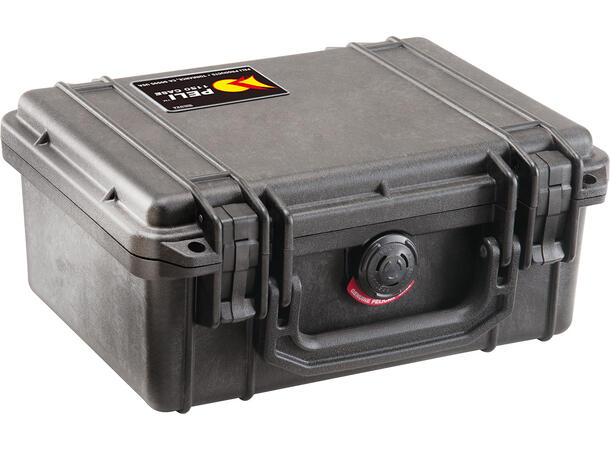 PELI™ 1150, Med skum, Sort Innv. mål: 215 x 150 x 94mm