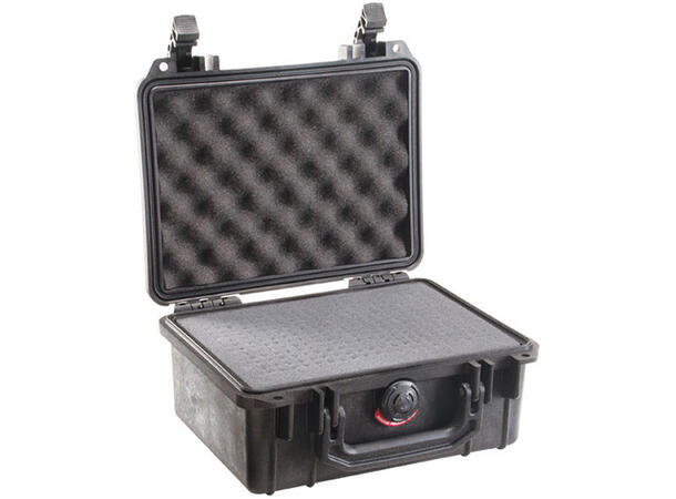 PELI™ 1150, Med skum, Sort Innv. mål: 215 x 150 x 94mm