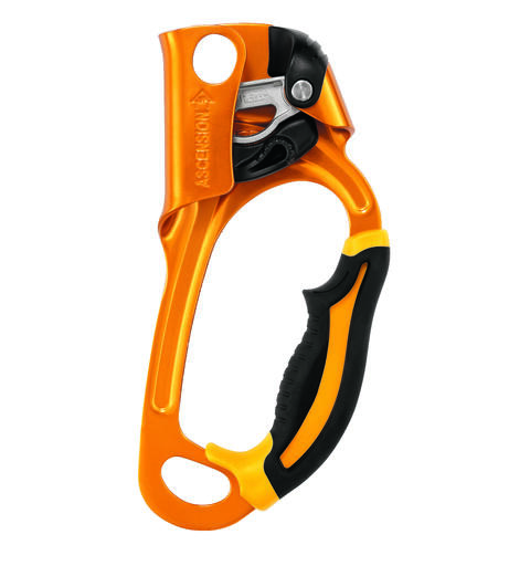 PETZL ASCENSION ASCENDER R Tauklemme Høyrehendt, sort, for 8-13mm tau