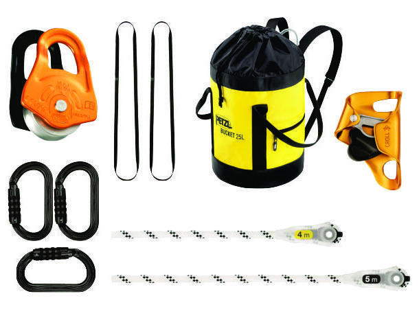 PETZL GRILLON Livlinepakke 10m Hvit