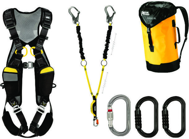PETZL NEWTON EASYFIT Selepakke, str.1 Komplett selepakke