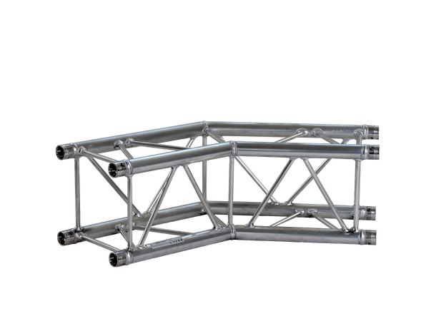 PROLYTE E20V-C005 Firkant hjørne 2-Veis 135°, Alu, Ø32x1,5mm