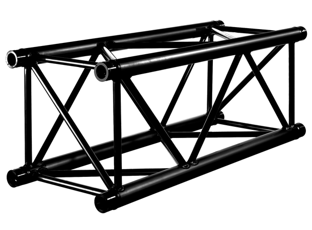 PROLYTE H40V-L100 Firkanttruss 100cm, Sort, Ø48x3mm