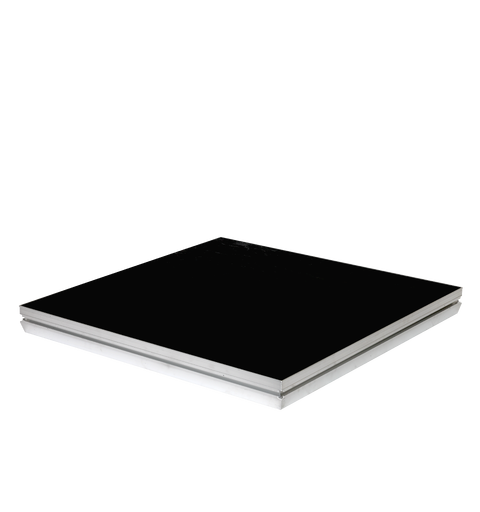 PROLYTE SM-D StageDex Basic scenepodie Firkant, 1x1M, Sort, Bjørkefinèr