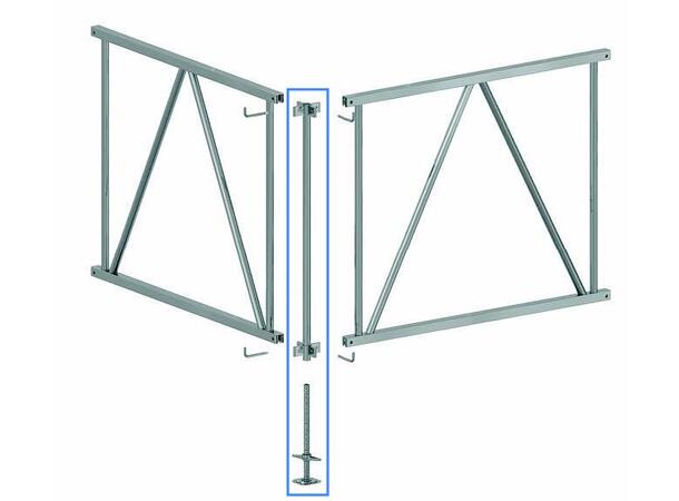 PROLYTE SM-F EasyFrame B bein 200cm, Alu, u/skrujekk