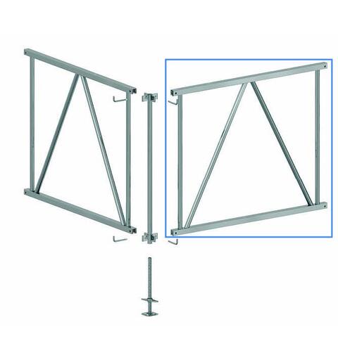 PROLYTE SM-F EasyFrame B rack L=200, H=200, Alu