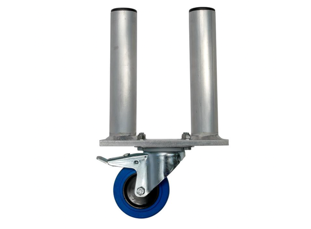 PROLYTE SM-L StageDex riserhjul dobbel Plattinghøyde=30cm, m/brems