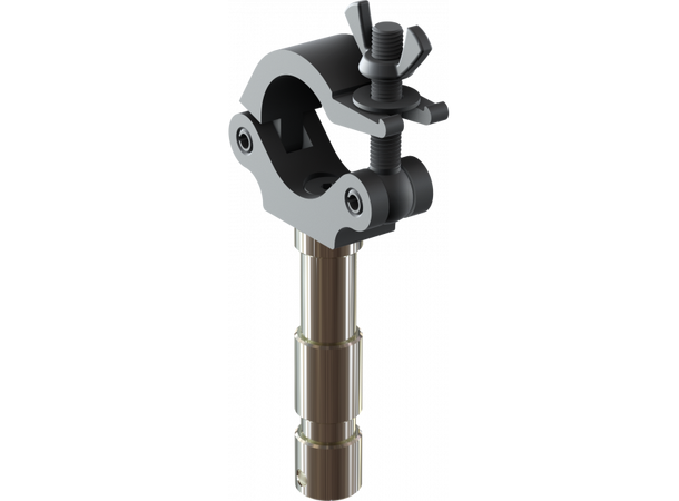 PROTRUSS C6002SPG Clamp with spigot SWL 200kg, 48 - 51mm, Sort
