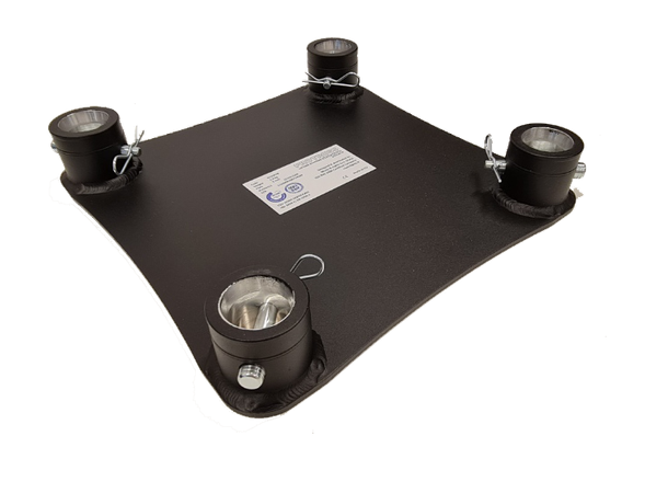 PROTRUSS SQ30FPB baseplate for SQ30/HQ30 Låsepinner m/fjær inkludert, sort