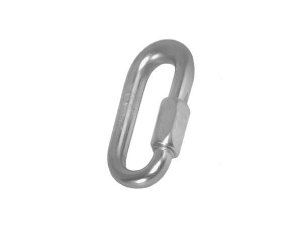 PSRIG Quick-link 10mm nominal size. WLL 1100kg, DIN56927-A, Sort