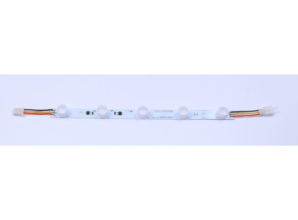 SBL 24V LED Stick RGBW, 64W, 80x3,2cm 10x60° linser