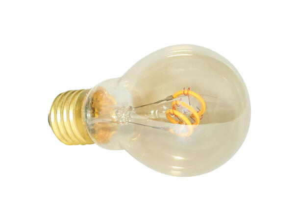 SBL LED filament pære E27, 6W. 2700K Ra>80. Ø60mm x 108mm. Klart glass