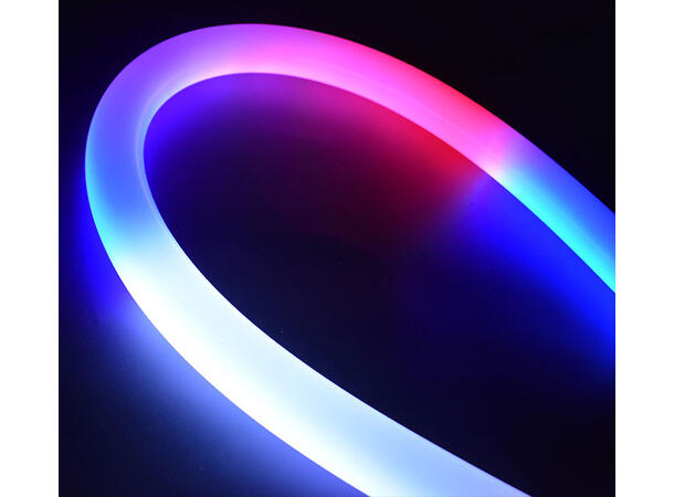 SBL Neoflex 24V RGB, Ø40mm, m/pixelk. 5 meter. 108*2 LED/m, SMD5050