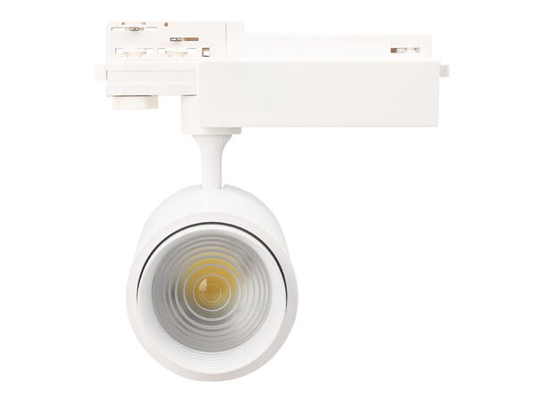 SBL TL-COB-30W-IV For strømskinne, hvit For 3 fas skinne (4 leder) Ra>90.