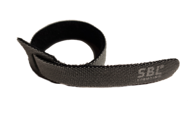 SBL cable-tie 13mm x 200mm, 100 stk. Sort. Med SBL logo