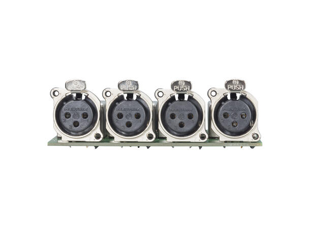 SOMMER SBC13-4XF1:1S Trafomodul 4x XLR3f, 1:1 Sommer trafo