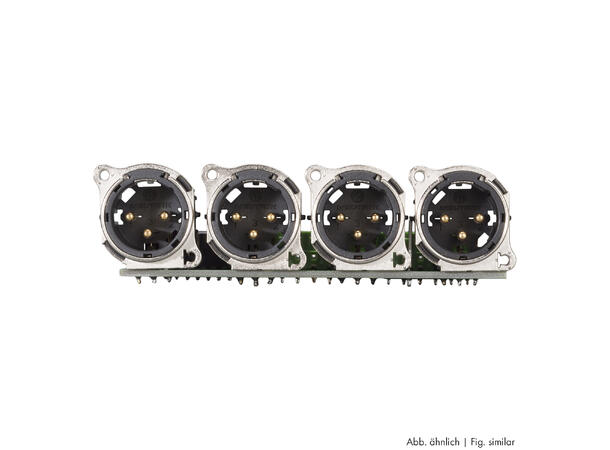 SOMMER SBC13-XA3ML Tilkoblingsmodul 4x XLR3m (A), LSA & multikontakt