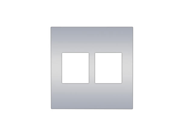 SOMMER W45S-1314 SYSWALL45 Modul Sølvgrå. Bryterpanel uten brytere