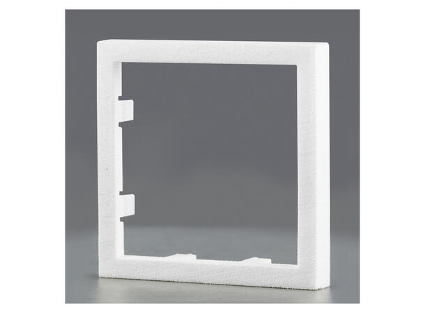 SOMMER W45W-AR55 SYSWALL45 Adapter Hvit. For SYSWALL45 Snap-In moduler