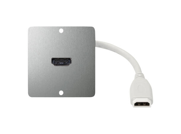 SOMMER W50M-2434 SYSWALL50 Modul Stål. 1 x HDMI hun/ HDMI hun