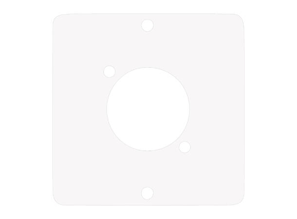 SOMMER W50W-4747 SYSWALL50 Modul Hvit. 1 x D-panel cut-out