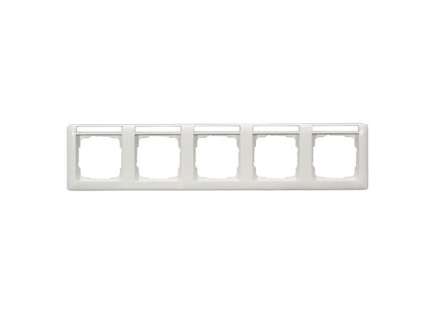 SOMMER W55KW-SB-5 SYSWALL55 Ramme 5-hull. Passer SYSWALL45 Snap-in moduler
