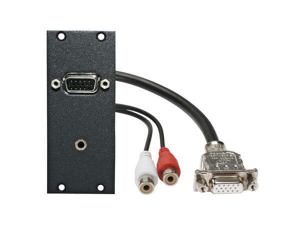 SYSBOXX SYC1-1320 Frontpanel VGA/minijack -> VGA/2xRCA