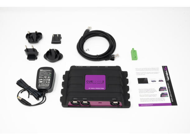 VISUAL PRODUCTIONS CueCore2 Multiprotokoll lysstyring, 2 univers
