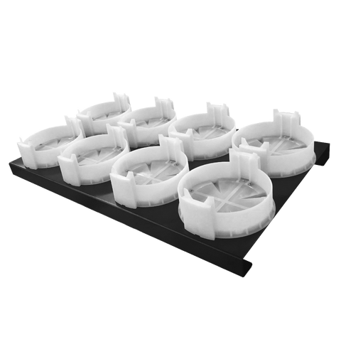 ASTERA Ladeplate for 8 x AX5 8 laderinger