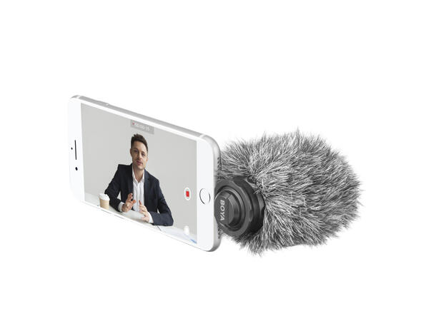 BOYA BY-DM100 Plug-On mikrofon For smarttelefon. USB-C for Android