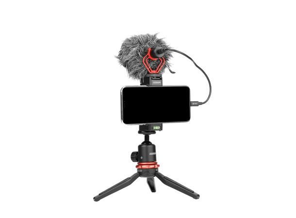 BOYA BY-K1 Lighting til 3.5mm TRS han 20cm. For IOS