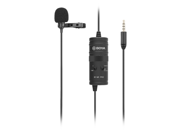 BOYA BY-M1 PRO myggmikrofon. Omni For kamera/smarttelefoner/nettbrett/PC