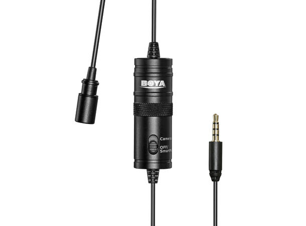 BOYA BY-M1 PRO myggmikrofon. Omni For kamera/smarttelefoner/nettbrett/PC