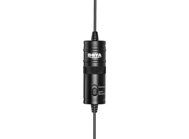 BOYA BY-M1 PRO myggmikrofon. Omni For kamera/smarttelefoner/nettbrett/PC