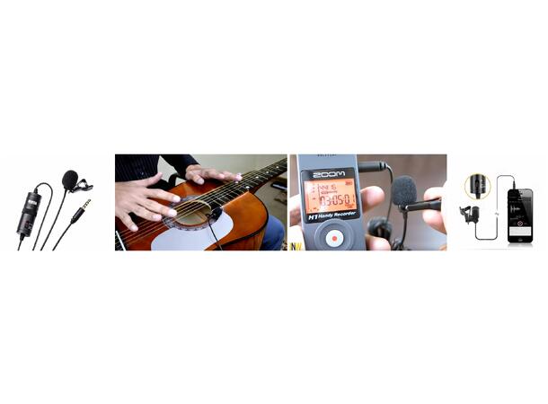 BOYA BY-M1 PRO myggmikrofon. Omni For kamera/smarttelefoner/nettbrett/PC