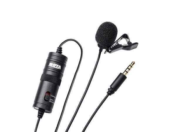 BOYA BY-M1 PRO myggmikrofon. Omni For kamera/smarttelefoner/nettbrett/PC