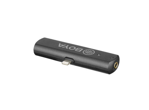 BOYA BY-WM4 PRO-K3 trådløst mikr.syst 1 kanal. 2.4GHz. Lighting plugg for IOS
