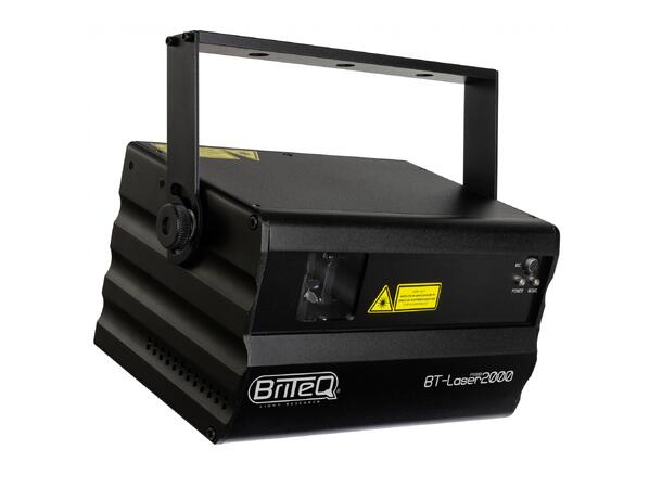 BRITEQ BT-LASER2000 RGB 2W klasse IV RGB laser